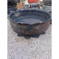 ราคา กระถางยางรถยนต์ขนาด 24 นิ้วสูง 8 นิ้วปลูกต้นไม้ได้ ราคา169บาท (7178036334)