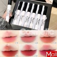 ราคา เซตลิปชุด6แท่ง ส้มอิฐแดงก่ำแดงอิฐ เนื้อแมท เนื้อกำมะหยี่ สีชัด ติดทน ลิปกลอส ลิปสติก (22101277978)