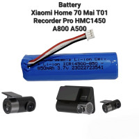 ราคา Battery Xiaomi Home 70Mai T01 Intelligent Driving Recorder Pro HMC1450 3 7v Tire Pressure Lithium Dash Cam Lite 70mai Pro A800 A800S A500 A500s Smart Dash Cam Pro D02 Midrive D04 แบตเตอรี่ Battery แบต