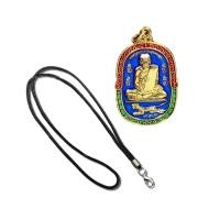 ราคา หลวงพ่อสุด อาจารย์ตี๋ใหญ่ เหรียญพิมพ์รูปไข่กนกข้าง รุ่นเฮงสุดสุด พิเศษแถมสร้อยเชือกห้อยพระ (16262579598)