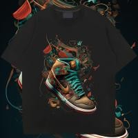 ราคา เสื้อยืด Air Jordan One การพิมพ์ Just Do It แฟชั่นการเดินทางร้อยสไตล์ถนน S 3XL COD (22140630617)