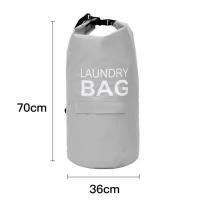 ราคา ตะกร้าซักผ้า ตะกร้าเก็บผ้า สะพาย 70L (15392698297)