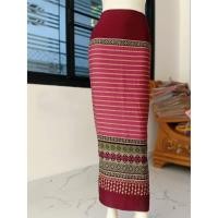 ราคา ผ้าถุงผ้าฝ้าย ทอลายตีนจก ทอทั้งผืน ชุดไทย ผ้าฝ้ายทอล้านนาไม่ใช่ผ้าพิมพ์ลายนะคะ (23123808633)