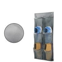 ราคา MERITS 6 ช่อง กระเป๋าเก็บของ ติดผนัง ผ้าไม่ทอ ตะกร้าเก็บของแบบแขวนประตู ใหม่ ประหยัดพื้นที่ ช่องเก็บของแขวนในตู้เสื้อผ้า (24563298810)