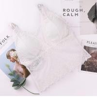 ราคา บราลูกไม้เต็มตัว แต่งลูกไม้แน่น ซีทรูตรงหน้าท้อง เซ็กซี่มากคะ A8862 (24568301334)