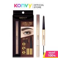 ราคา Browit Ultra Fine Duo Eyebrow Pencil Mascara 0 16g 1 26g Chocolate Brown บราวอิท ดินสอเขียนคิ้วแบบ 2 in 1 ในแท่งเดียว (17361256461)