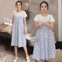 ราคา ชุดคลุมท้องแขนสั้น ชุดคลุมท้องเรียบหรู ชุดคลุมท้องสีสันสดใส เนื้อผ้าใชุดกระโปรงคุณแม่ ใส่ได้ทุกโอกาส ชุดคลุมท้อง (16280700674)