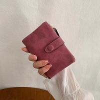 ราคา กระเป๋าสตางค์หนังแบบสั้นสไตล์เกาหลี กระเป๋าสตางค์ใส่เหรียญแบบมีฟังก์ชันหลายอย่างสำหรับนักเรียน ความจุขนาดใหญ่ กระเป๋าสตางค์หนังสีพื้นสำหรับผู้หญิง (24896480073)