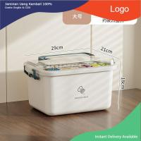 ราคา กล่องยาขนาดใหญ่ในครัวเรือน กล่องเก็บยาพลาสติกหลายชั้น กล่องปฐมพยาบาลแบบพกพาอเนกประสงค์ ขนาดใหญ่ (23352532700)