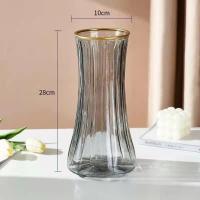 ราคา ขวดดอกไม้แก้วโปร่งใสสไตล์ยุโรปสำหรับตกแต่งบ้าน ขวดใส่ดอกไม้แบบโปร่งใสสำหรับตกแต่งโต๊ะทานอาหารในห้องนั่งเล่น (24681497139)