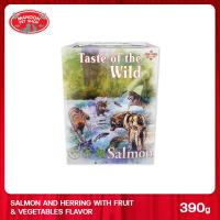 ราคา TASTE OF THE WILD Dog Wet Food Tray เทสต์ ออฟ เดอะ ไวลด์ อาหารสัตว์ชนิดเปียกแบบถาด 390 กรัม (12901500840)