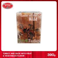 ราคา TASTE OF THE WILD Dog Wet Food Tray เทสต์ ออฟ เดอะ ไวลด์ อาหารสัตว์ชนิดเปียกแบบถาด 390 กรัม (12901500838)