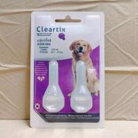 ราคา Cleartix ยาหยดเห็บหมัดสำหรับ สุนัขและแมว 1 แผง มี 2 หลอด (23440719872)