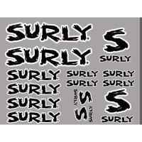 ราคา SURLY ชุดสติ๊กเกอร์ไวนิลเคลือบคุณภาพสูงสำหรับจักรยาน (11166241242)