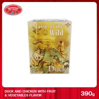ราคา TASTE OF THE WILD Dog Wet Food Tray เทสต์ ออฟ เดอะ ไวลด์ อาหารสัตว์ชนิดเปียกแบบถาด 390 กรัม (12901500839)