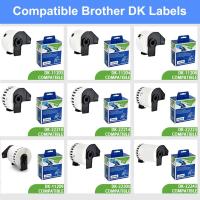 ราคา 1PK Brother ที่เข้ากันได้เทปฉลาก QL DK11201 DK11202 DK11204 DK11208 DK11209 DK22205 DK22210 DK1201 DK2205 (20923862597)