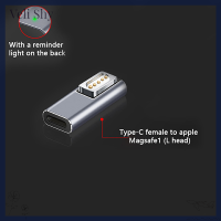 ราคา Veli Shy อะแดปเตอร์แม่เหล็ก140W TYPE C สำหรับ Apple Magsafe 1 2 3สำหรับ MacBook Air Pro ข้อศอก90องศา USB C ตัวเมียหัวเปลี่ยนสายชาร์จเร็ว (22218305411)