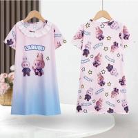 ราคา BAOLONGXIN ชุดนอนเด็กหญิง ลายใหม่ ลาบูบู้ ชุดนอนเด็กลาบูบู้ ผ้านิ่ม ยืดใส่สบาย ชุดนอนลายการ์ตูนเด็ก (23374146811)