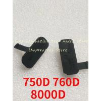 ราคา Usb hdmi เข้ากันได้ DC In วิดีโอออกยางฝาครอบประตูสำหรับ Canon EOS 750D จูบ X8i กบฏ T6i 760D กบฏ T6S จูบ Camera7 1 (22296646251)