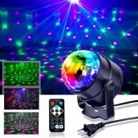 ราคา RuiMing ส่วนลด 50 พร้อมส่ง ไฟปาร์ตี้ กระพริบตามจังหวะ ไฟ disco light LED ไฟเทค ไฟดิสโก้เทค ไฟตกแต่ง ไฟเธค LED Party Light ไฟตามจังหวะเพลง LED MINI STAGE LIGHT (24888289349)