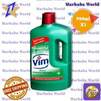 ราคา วิม น้ำยาล้างห้องน้ำ กลิ่นกรีนเฟรช 900 มล x 3 Vim Toilet Cleaner Green Fresh Scent 900 ml x 3 (13282582641)