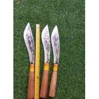 ราคา มีดแหลม มีดพก มีดเดินป่า มีดพร้า พร้าปลายแหลมด้ามไม้ ช่างแก้ว มีทั้งขนาด 16 17 นิ้ว ใบมีดตีจากเหล็กแหนบแท้ 100 แข็งแรง คมทน ราคาต่อชิ้น (16290575583)