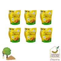 ราคา กล้วยกรอบแก้วไส้มะขาม 45 กรัม SET 6 ซอง บ้านมะขาม ขนมไทย กล้วยเบรคแตก ผลไม้กรอบ (24823808959)