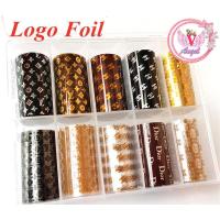 ราคา ชุดฟอยล์ติดเล็บ ฟอยล์ลอกลาย ฟอยล์แต่งเล็บ Holo ลูกไม้ กล่องละ 10 ชิ้น (3349768624)