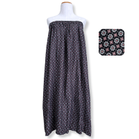 ราคา ผ้าถุงอาบน้ำ กระโจมอก มียางยืด ลายไทย สีเทา ไซส์ใหญ่ ผ้าขนหนู ชุดคลุมอาบน้ำ กระโปรงผ้าถุง เข้าค่าย (24267935201)