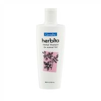 ราคา แชมพู เฮอร์บิต้า SHAMPOO herbita สูตรสมุนไพร ลดผมร่วง กิฟฟารีน GIFFARINE (15350108671)