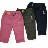 ราคา กางเกง 5 ส่วนปักหมีโปโล กางเกง 5 ส่วนสาวอวบ กางเกง 5 ส่วนผ้ายืด สีพื้น (22857371496)