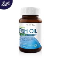 ราคา VISTRA วิสทร้า น้ำมันปลาแซลมอน 1000 มก 30 แคปซูล (11167699841)