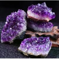 ราคา 10 40g 1PC Amethyst Geode คริสตัลธรรมชาติควอตซ์หินแร่ตกแต่งจํานวนมากรูปร่างไม่สม่ําเสมอดิบหินตกแต่งบ้าน (24502386722)