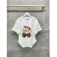 ราคา เสื้อยืดจั๊มเอวพรางหุ่นสำหรับสาวอวบ สกรีนเชอรี่ลายเสือสวยๆ (24826869774)