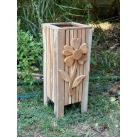 ราคา ที่ใส่ไม้กวาด ที่เก็บร่ม กระถางใส่ไม้กวาด ไม้สักทอง ทน แข็งแรง ใส่ของ ใส่ไม้กวาด (23157289277)