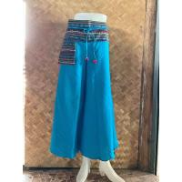 ราคา กางเกงผ้าพื้นเมือง ขายาว เอวยืด (21540619341)