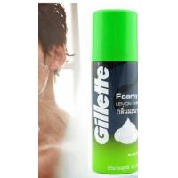 ราคา ยิลเลตต์ โฟมมี่ โฟมโกนหนวด กลิ่นมะนาว ผลิตภัณฑ์ก่อนโกนหนวด Gillette Foamy Shaving Foam Lemon Authentic Gillette Foamy Lemon PreShave Product (12557653781)