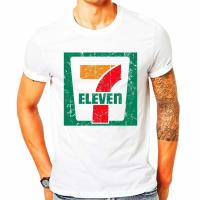 ราคา เสื้อยืดคอกลมเสื้อยืดโอเวอร์ไซส์เสื้อยืด ผ้าฝ้าย พิมพ์ลาย 7 Eleven Seven 11 สไตล์วินเทจ สําหรับผู้ชาย (24176134089)