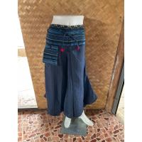 ราคา กางเกงผ้าพื้นเมือง ขายาว เอวยืด (21540619337)