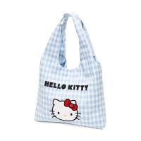 ราคา ZYLOXAQ พิมพ์ออกมาแล้ว กระเป๋าผ้าใบรูปแมวลูกแมว การ์ตูนลายการ์ตูน ลายสก็อต กระเป๋าสะพายไหล่รูปแมว KT ง่ายๆ จุได้มาก กระเป๋าถือลายสก๊อตสีฟ้า สาวๆ (24932061136)