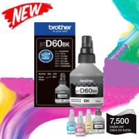 ราคา หมึกแท้ Brother รุ่น BT D60 BK BT 6000 BK BT หมึกแท้ 100 BT D60หมึกเติมแท้ ชุด 4 สี BrotherBT D60 BK BT 5000C M Y สำหรับ DCP T220 DCP T420W DCP T520W DCP T720DW DCP T820DW MFC T920DW DCP T310 DCP T510
