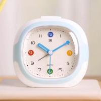 ราคา TONYOOG พลาสติกทำจากพลาสติก นาฬิกาปลุกเงียบพร้อมไฟกลางคืน ง่ายๆ การ์ตูนลายการ์ตูน นาฬิกาปลุกแบบเลื่อนปลุก สร้างสรรค์และสร้างสรรค์ นาฬิกาเวลา สำหรับเด็กๆ (24004748988)