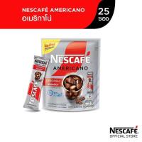 ราคา NESCAFE AMERICANO เนสกาแฟ อเมริกาโน่ สูตรแคลอรี่ต่ำ น้ำหนักสุทธิ 9 6 กรัม x 25 ซอง (20387398922)