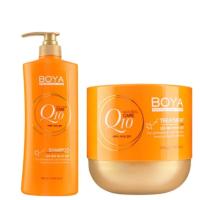 ราคา ผมนุ่มลื่นเงาสวย โบย่า คิวเทน Boya Q10 แชมพู ทรีทเมนท์ Shampoo Treatment 500 ml (23236343406)