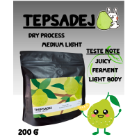 ราคา กาแฟคั่วเทพเสด็จ Dry Process คั่ว Medium Light ขนาดบรรจุ 200 กรัม (23925197722)