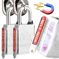 ราคา กุญแจล็อคแม่เหล็กอัจฉริยะ กุญแจล็อคแบบรหัสเหนี่ยวนำแม่เหล็ก กุญแจล็อคแถบแม่เหล็กแบบไม่มีรูกุญแจ กุญแจล็อคประตูแบบกันน้ำกันสนิม (24307086148)