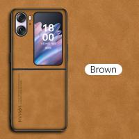 ราคา เคสไฮบริดสำหรับออปโป้ไฟนด์ N2ฝาพับ5G เคสหนังแกะนุ่มหนังฝาครอบโทรศัพท์กรอบ TPU สำหรับออปโป้ไฟนด์ N2พลิก N2Flip ป้องกันกล้อง Fundas (18155853431)