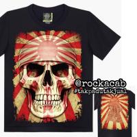 ราคา S XXL Samurai Geisha Dragon Naga Rider Motor Grim Reaper OVP Overprint Baju Tshirt GLOW IN THE DARK Rock Eagle (17549024055)