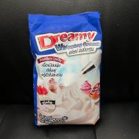ราคา วิปปิ้งครีม ดรีมมี่ วิปผง ชนิดจืดและหวาน Dreamy whipingcream 500g (17398733102)