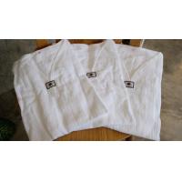 ราคา เสื้อผ้าฝ้าย ผ้าสาลู แขนสั้น สีขาว ผู้ชาย ผู้หญิงใส่ได้ค่ะ ผ้าบางใส่สบาย (21825542080)